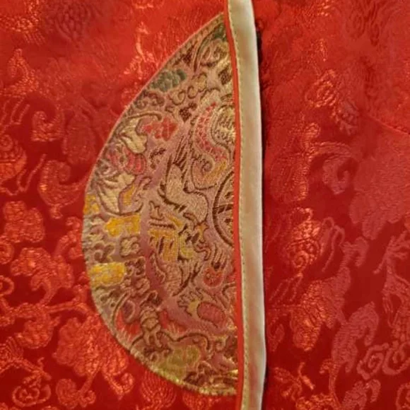 Elegant Silky Chinese Dress - Picture 2 of 8